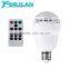 7w rgb ir control led bluetooth bulb bluetooth smart led bulb