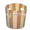 2016 European country style wooden bucket for garden deco