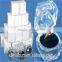 JLP luxurious Clear Acrylic Jewelry Crystal Ring Boxes