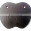 Eco-friendly natural black slate chalk writing board with customized shape