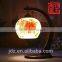 Wedding Gift Mother Day's Gift Valentines Gift Antique Table Lamp Jingdezhen Ceramic Wood Craft Bedside LED E27 220v 110v Lamp