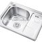 SC-104 Above mounted stainless steel kitchen sink