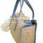 Ladies' Fashion Paper Straw Crochet Handbag