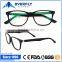Fashion Demi Color Acetate Eyeglasses Cateye Shape Acetate Optical Frames