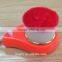 Beauty equipment professional cosmetic brushes cleaning brush for face red flower top hair