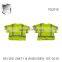 work safety reflective short sleeved vest
