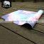 New style tie dyed design microfiber non-toxic gym rubber mat