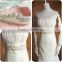 Crystal mesh rhinestone bridal sashes trimming belt for wedding dress WA018