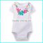 Summer new arrival 100% cotton romper baby wholesale for newborn girls