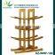 12-Bottle Bamboo Wine Rack