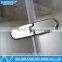 hot sales stainless steel hardware free standing frameless shower enclosure for bathroom