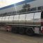 High performance 40cbm stainless steel edible oil tanker semi trailer