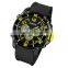 INFANTRY Yellow Men's Quartz Chronograph Black Silicone Military New Watch