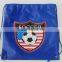 Top grade polyester sports drawstring backpack