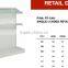 Metal Single side Retail display / Double side Retail Display / Pegoard Supermarket Shelves
