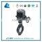 Gearbox motorized butterfly valve TianJin Ansheng