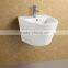 Round White Ceramic Pedestal Sink