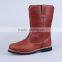 nubuck leather/crazy horse leather/smooth leather rubber oursole steel toe Goodyear welted safety boots for workers