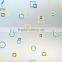 5-19mm Flat Glass Silk Screen Printing frosted glass Supplier