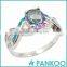 Latest engagement ring wedding ring designs Opal sterling silver ring