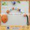 wood Wooden Boy baby Pacifier Clips