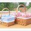wholesale good quality decorative wicker fruit storage basket