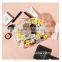 Multifunction small toiletry make up zipper pvc cosmetic bag
