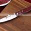 color rubber wooden handle high-quality stainless steel big steak knives