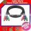 hot sell! metal 3.5mm stereo jack to 2.5mm stereo plug adapter