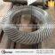 Left hand Bevel Wheel casting steel bevel gears with High Precision