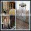 Beautiful flower shape crystal lotus candleholder