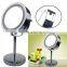 7 Inch Double Sided LED makeup mirror, 5x/1x Lighted Cosmetic Mirrors, LED Makeup Mirror