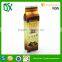  usa markte express glossy finish printed plastic tea packaging bag side gusset