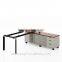 2016 Foshan front office desk office table boss grill
