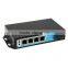 4+1 fiber port gigabit poe switch 48v