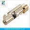 Round high security door double safe mortise cylinder lock tyeps Chrome plating finishing length 40-120mm 6pins