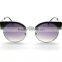 fashion sunglasses vintage designer logo round cateye sunglass
