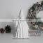 Paper Folding Ceramic Snowman Figurine Snow Man Decoration