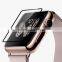Wholesale 0.33mm 2.5 Round Edge Full Coverage Black Side Glass Screen Protector for Apple Watch 3.8mm / 42mm