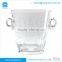 Acrylic Decoration Product Clear Wine Barrel Beverage Cooler