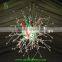 Dia 1m christmas light colorful blooming star led light with string light