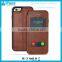 universal case cover for 5.5 inch PU leather case,flip case for iPhone 6