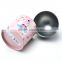 dongguan full color round special empty tea tin box, tin caddy, metal caddies