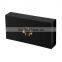 Magnetic Closure Matte Black Foldable Paper Packaging Boxes/ Flat Folding Cardboard Gift Box/ Collapsible Magnetic Box