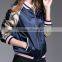 Customized Colorway satin Bomber Jacket ,Bomber Jacket with Logo