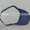 Guangzhou hat factory professional custom 100% cotton/dark blue/sun visor