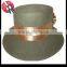 lady women plain church hats