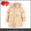 Garment stocklot fancy clothing girls long outdoor winter coats