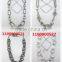 New arrival fashion 18k white gold necklace