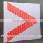 reflective arrow sign /reflective street road arrow sign bored /PMMA 3m reflective highway arrow marker sign